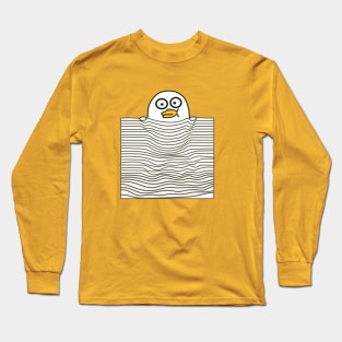 sleeping penguin Long Sleeve T-Shirt